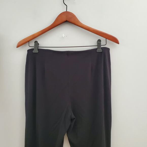 J. Jill Wearever Collection Black Casual Boot Leg Pants Size SP - Picture 4 of 8